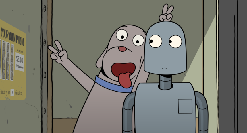 Le “plus fidèle ami de l'Homme“ avec son ami robot©Wild Bunch