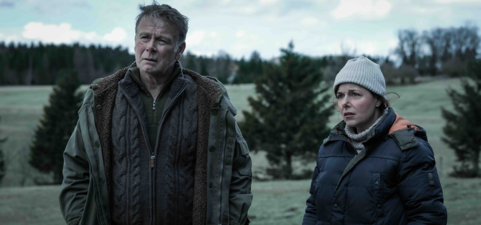 Cathy et Michel, c'est un peu bonnet blanc et sans bonnet / Photo : Julien Panié (c) 2024 Gaumont - Pour toi Public productions - France 2 Cinéma