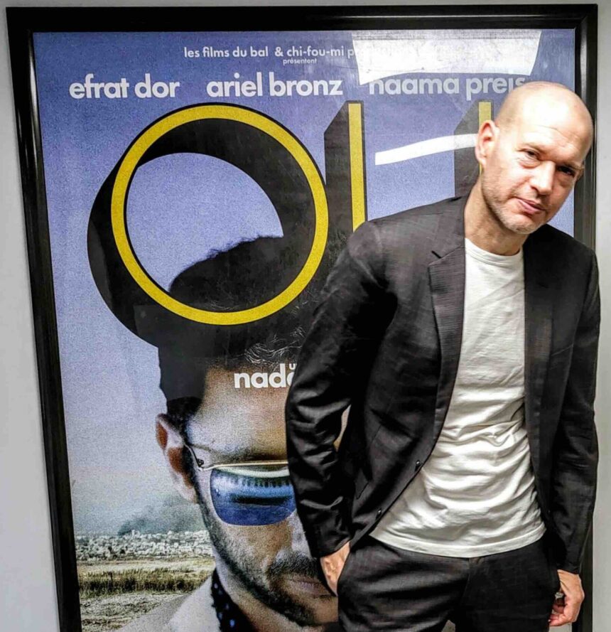 Nadav Lapid, souriant en coin / Photo : © Vincent Raymond