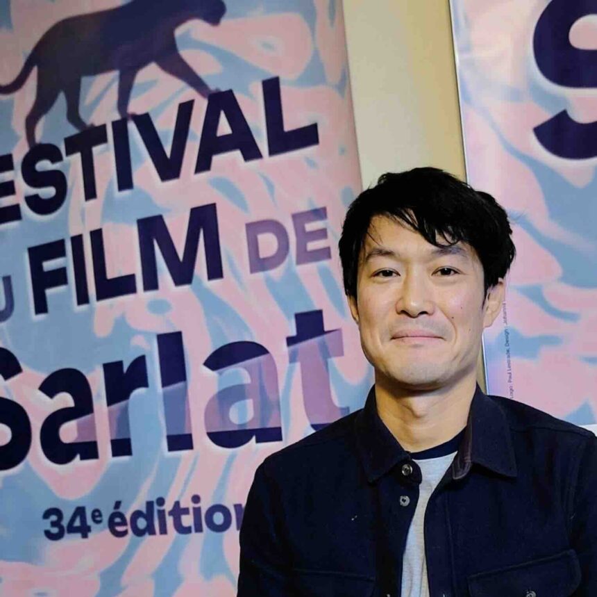 Akihiro Hata, devant un mur porteur / Photo : © Vincent Raymond