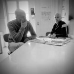 Colas & Mathias Riffkis se mettent à table. Mais pas pour casser la graine / Photo : © Vincent Raymond